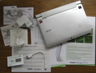 Обзор планшетного компьютера Aser Iconia Tab W5