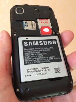 Батарея смартфона Samsung