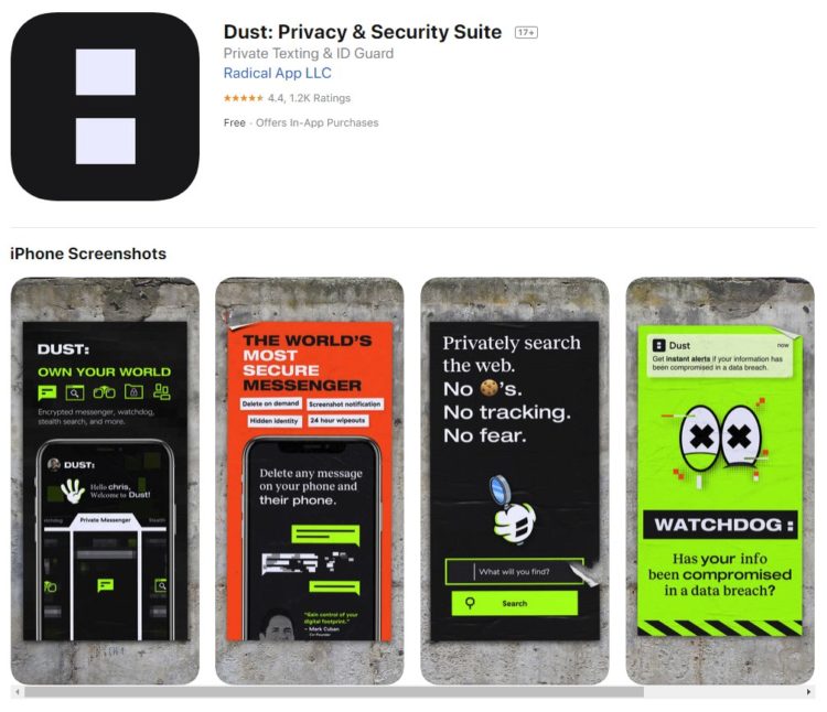 Dust: Privacy Security Suite