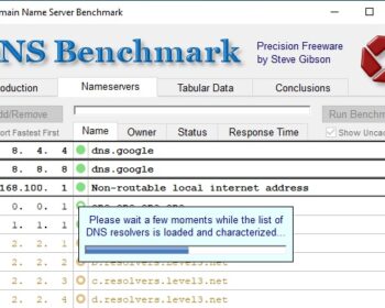Тест DNS сервера с помощью программы DNSBench