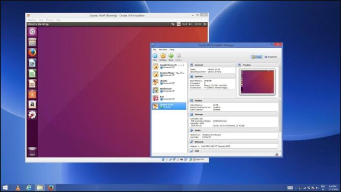 Linux на базе Windows